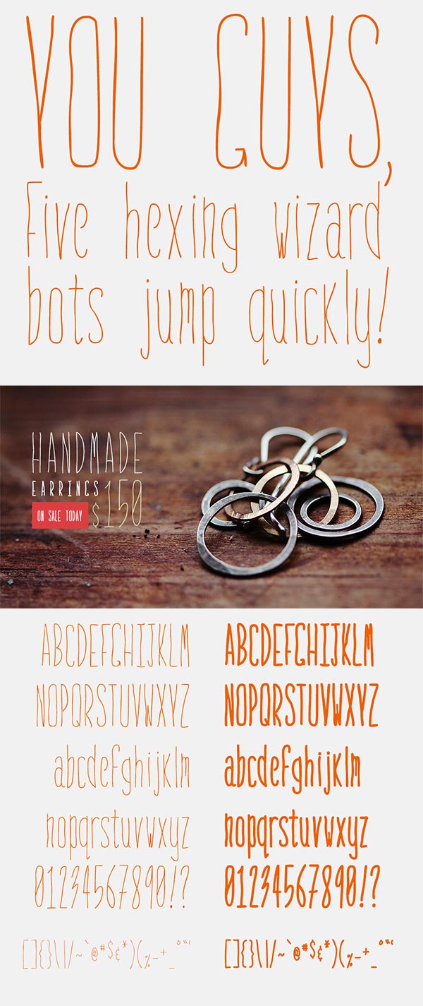 Christopharii handwriting font