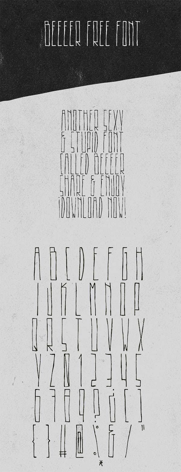 Beeeer Font Download