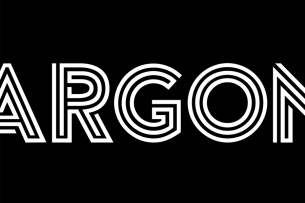 Argon is a classy display typeface that was constructed with lines that formed maze-like structures, and it reminded me of Mexico's Olympic logo in 1968.