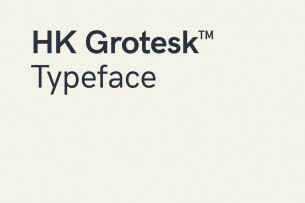 HK Grotesk is a sans serif typeface inspired from the classic grotesques. This Helvetica-ish font comes with 2 weights: regular and bold.