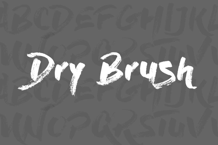 dry-brush