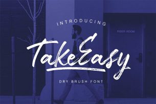 Letterhand is a manual hand brush font with interesting opentype feature.